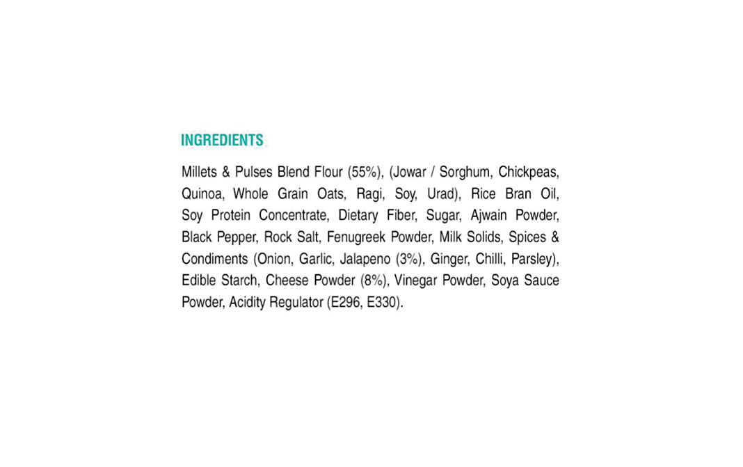 Ritebite Max Protein 7 Grain Protein Snack Cheese & Jalapeno   Jar  150 grams